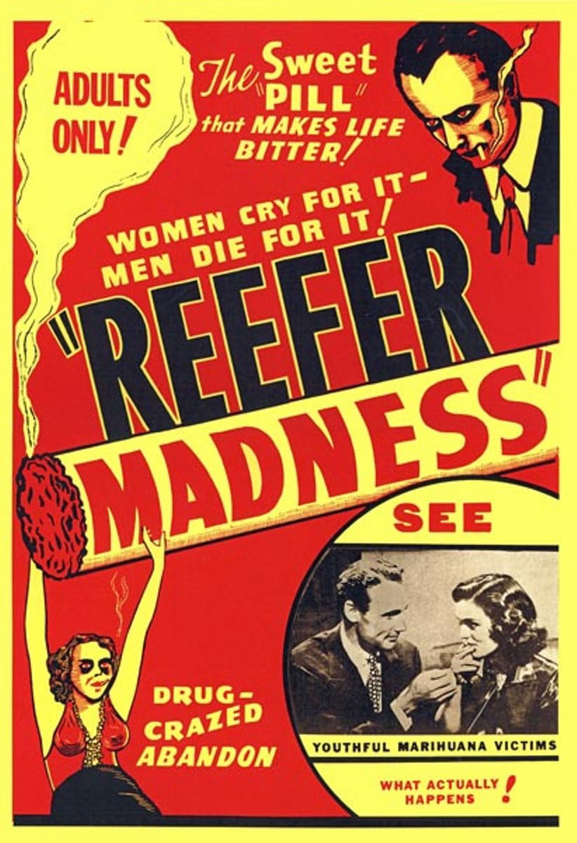 Movie poster of the film Reefer Madness