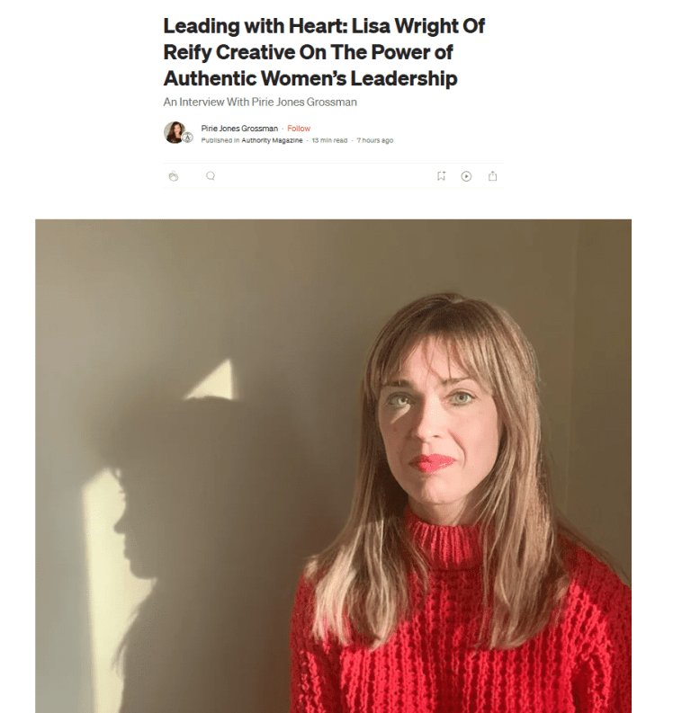 Authority Magazine interview with Lisa Wright
