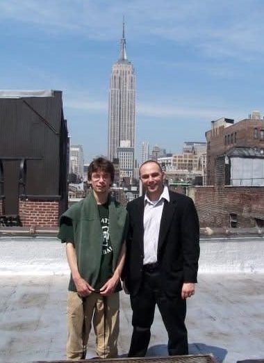 Benoit and DJ Haddad in Chelsea, NYC